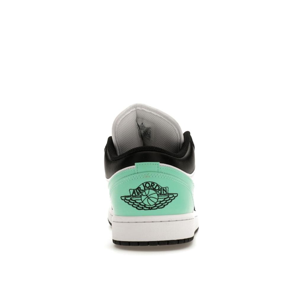 Air Jordan 1 Low 553558-131 Premium Leather Low-Top Casual Sneakers for Men