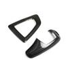 2x For BMW F30 F32 X3 X4 Gear Shift Knob Panel Carbon Fiber Style Cover Kit US