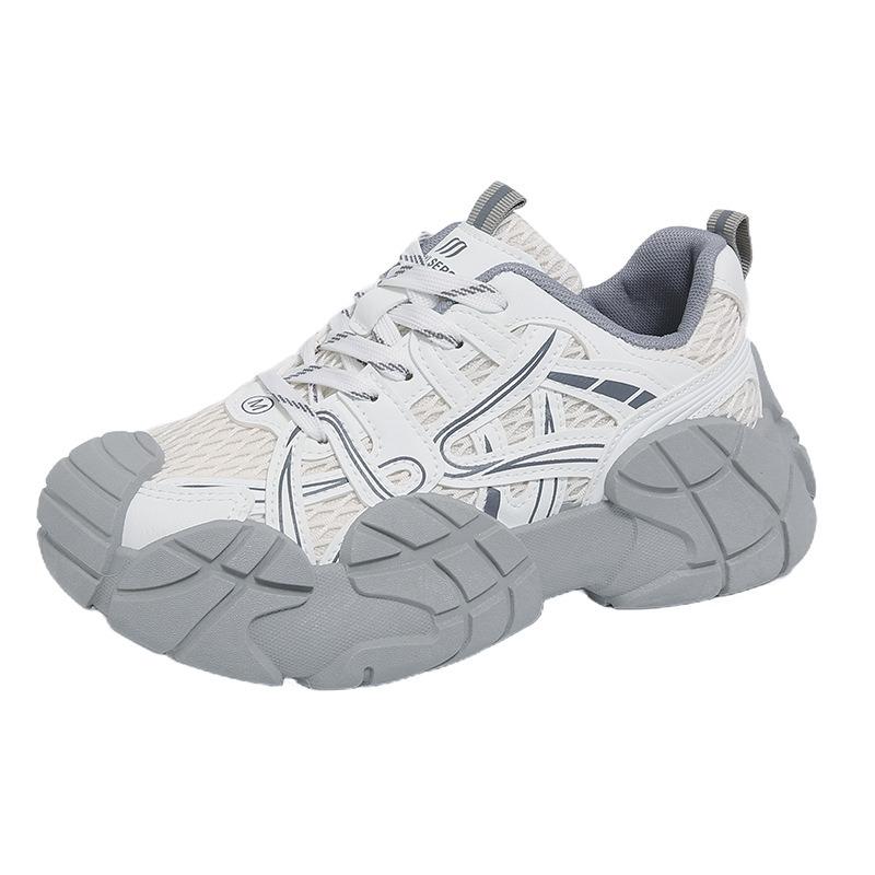 New Dad Shoes Women's Autumn Student Sports Running Casual Platform Heightening Shoes