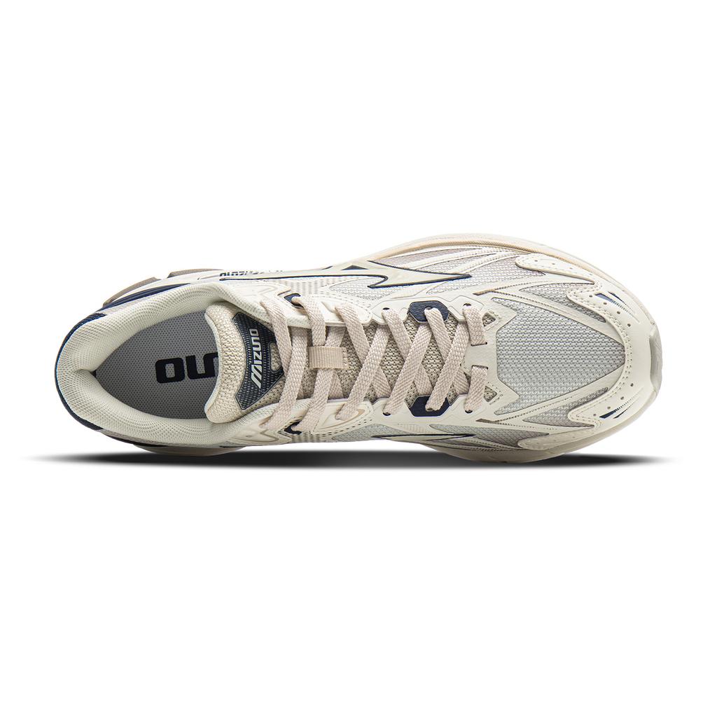 Mizuno Halo Mix Comfortable Versatile Non-Slip Durable Support Low-Top Running Shoes Women Sneaker Gray Blue D1GH240818