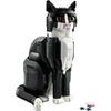 LEGO Ideas Tuxedo Cat 1710 Pieces Building Toy for Cat Lovers and Home Decor