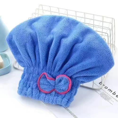 1PCS Hair Drying Cap Hair Towel Wrap Fast Dry Hair Towel Super Absorbent Microfiber Coral Velvet Hair Drying Towel Quick Dry Hair