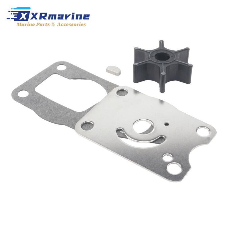 Water Pump Impeller Repair Kit Compatible with Suzuki 4 Stroke 4HP 6HP DF4 DF6 Boat Outboard Motors Replacement Models