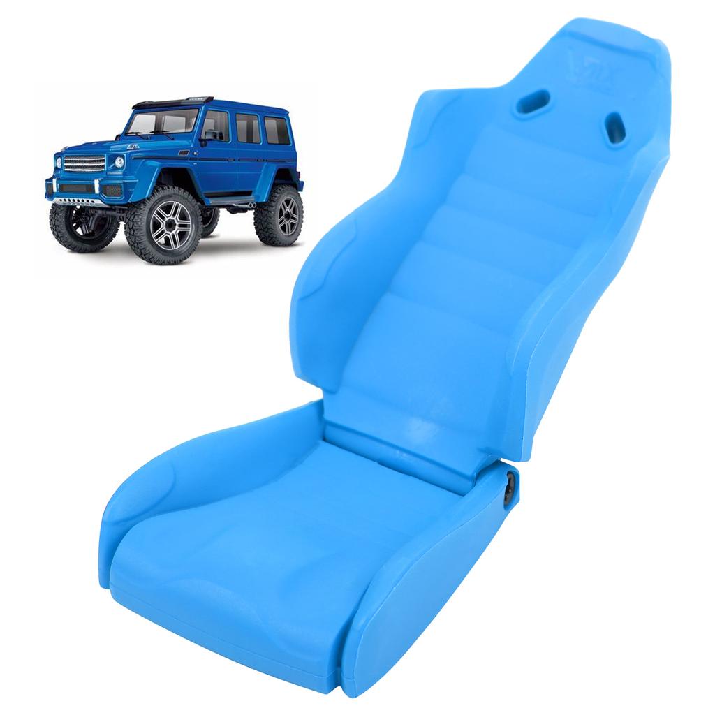 Plastic Driving Seat Interior Simulation Accessory for Axial SCX10TRX4 110 RC CarBlue
