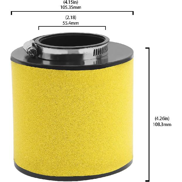 AHL Air filter 150919 Compatible with Honda TRX250 TRX250TE TRX250TM Sportrax 250 TRX250EX TRX250X RECON 250 ATV 17254-HM8-000 150919 TRX 250 Recon