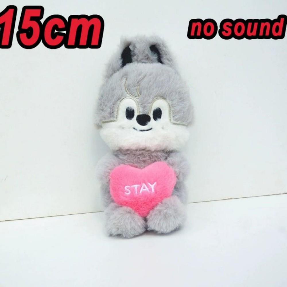 45-50cm Plush Keychain Toy Wolfchan Keychain Kawaii Cartoon Stuffed Animal Plushie Doll Large Sleeping Pillow Gift