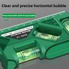 Mini Level Gauge High-precision Horizontal Vertical Measure Metric Ruler Protractor Home Portable Magnetic Pocket Level Gauge