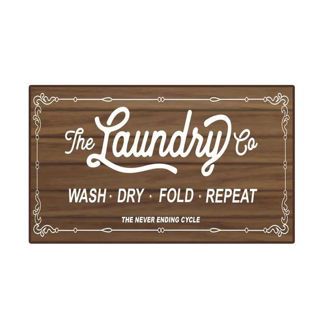 Laundry Room Entrance Doormat Home Luxury Decoration Kitchen Floor Mats Anti-Slip Bathroom Mat Hallway Laundry Long Rugs
