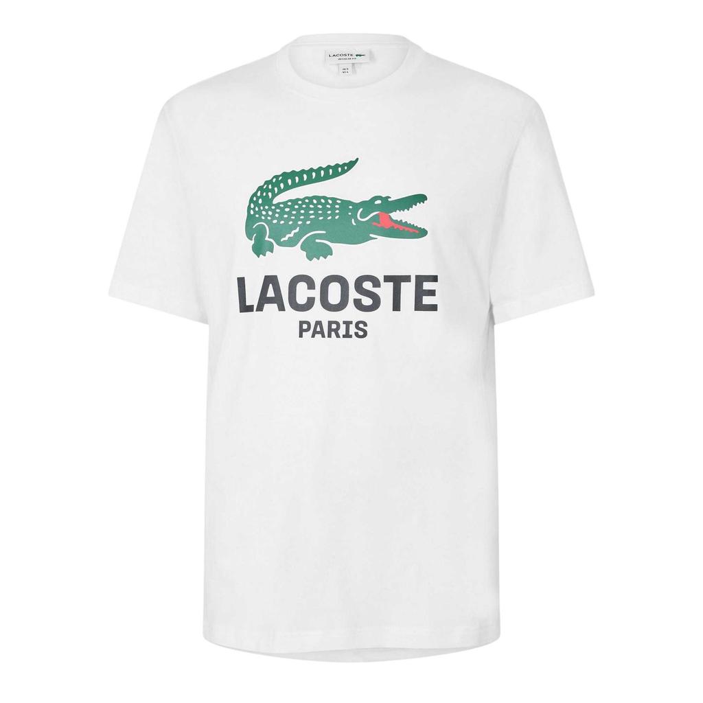Lacoste Herren Paris Logo T-Shirt