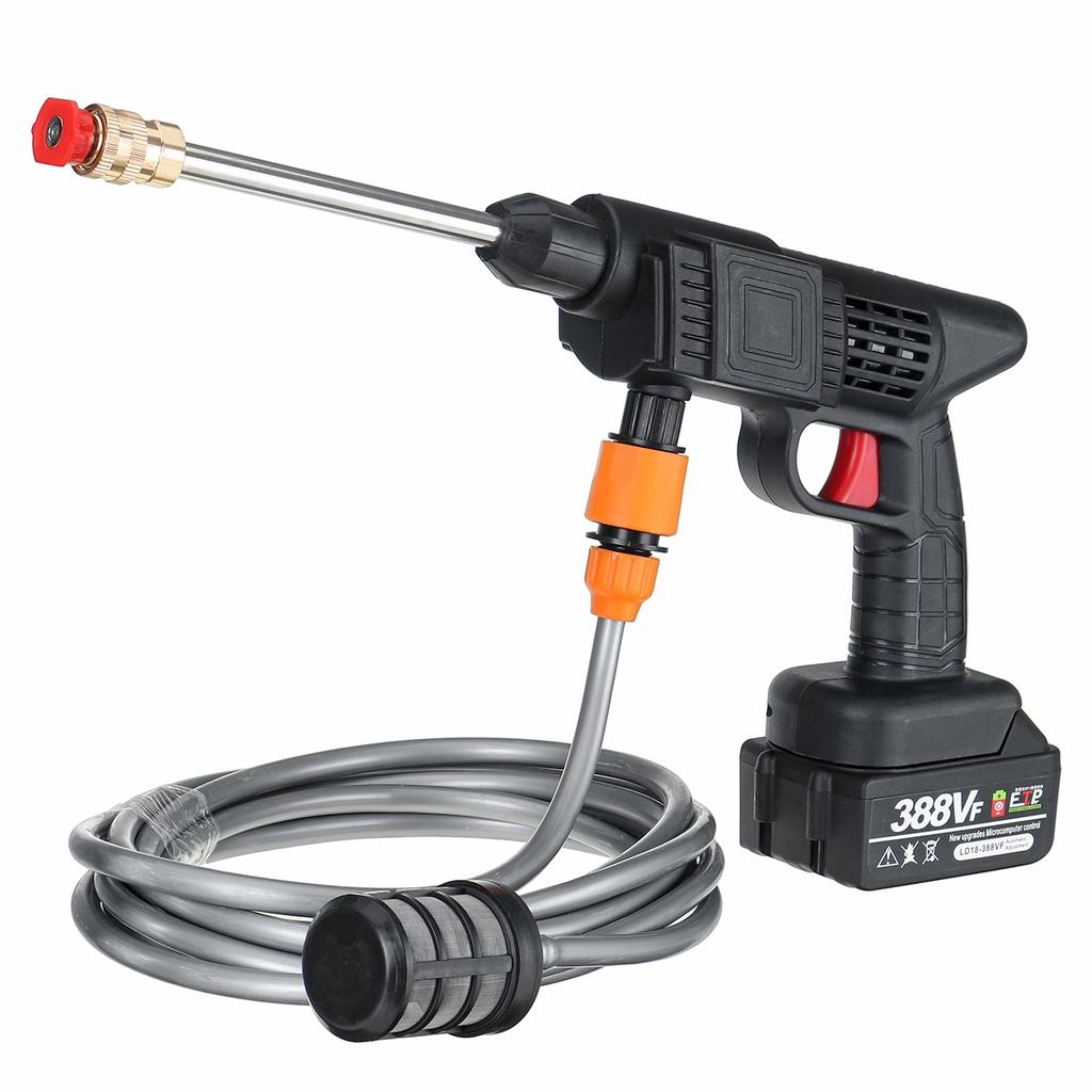 10000mAh/20000mAh 80Bar Cordless High Pressure Car Washer Spray Water Guns Portable Car Wash Pressure Cleaner