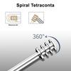 Ear Pick Ear Wax Removal Kit Ear Curette Cleaner 360 Degree Spiral Design Ear Canal Cleaner Ear Cleansing Tool Set