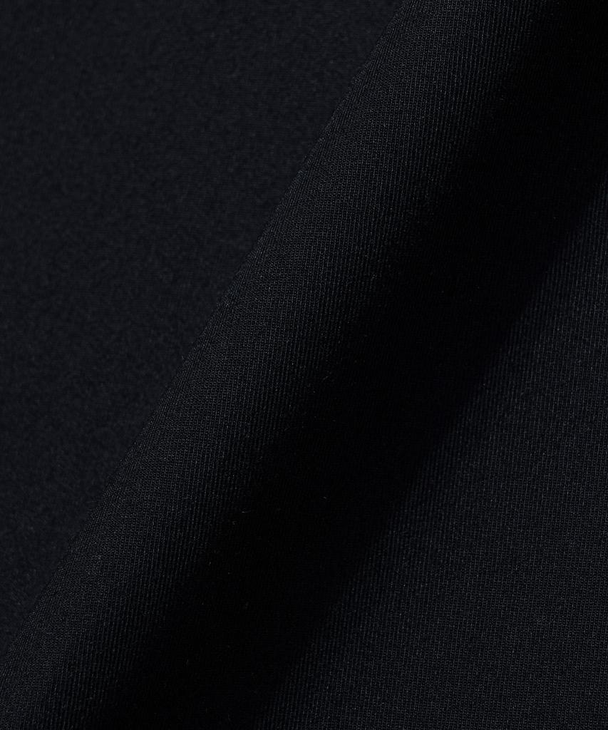 MANNERGRAM [Half-Set Japanese Imported Fabric] Single-Pleat High-Density Cotton Half Pants Dark Navy