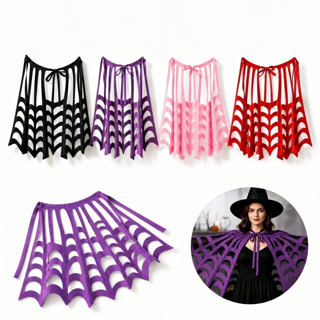 Halloween Cape Costume for Adults Party Cosplay Cloak Dress Up