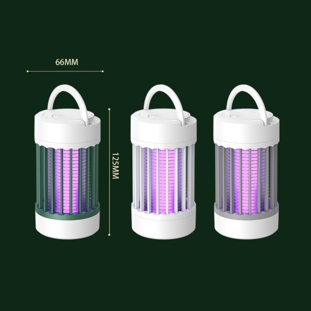USB Rechargeable Electric Mosquito Killer Lamp, Portable Wall-mounted Bug Zapper for Home Dorm Outdoor