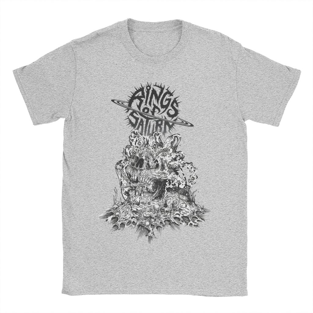Rings of Saturn Band TShirt Summer Harajuku T Shirts Unisexs Cotton ONeck XL XL XL Tees ShortSleeved Vintage Tops
