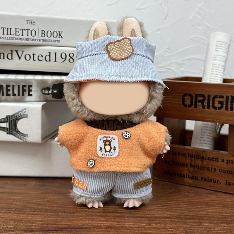 

Одежда Лабубу Наряд Аксессуары Для 17 См Виниловой Плюшевой Куклы Лабубу Повседневная Одежда Плюшевая Игрушка Одежда Набор для Замены