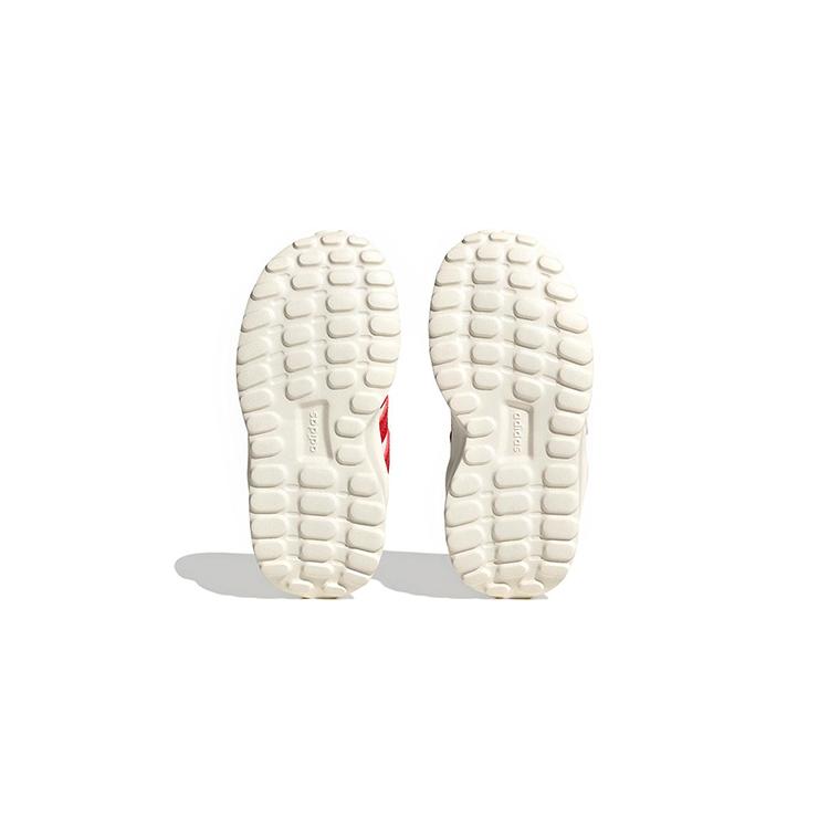 adidas Neo Run 70S CNY AC Anti-Slip Wear-Resistant Low-Top Sports Casual Shoes White Red Infant And Toddler IE4263