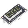 4 Set 0.36 Inch Digital Tube Display Module 4 Digit 7 Segment with Pin Header LED Segment Display TM1637 Drive Chip
