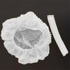 100pcs Disposable Non-Woven Paper Caps Chef Hat For Restaurant Kitchen Hotel Home