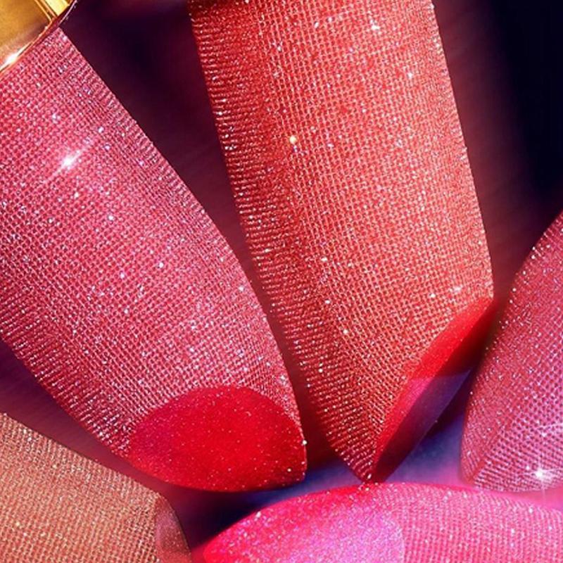Rossetto perlescente lucido diamante Rossetto esplosivo Rossetto paillettes Rossetto glitterato lucido fine a lunga tenuta, impermeabile e idratante