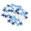 100pcs Seashell Starfish Home Decor Innovative DIY Hand Crafted Wooden Decor Patch for Party Holiday Celebration Photography