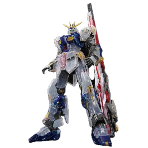[RG] 1/144 RX-93ff Clear Color Mobile Suit Char's Counterattack Plastic Model Kit SIDE-F Fukuoka