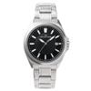 [THE CLOCK HOUSE] THE CLOCK HOUSE Men's Solar Watch, Business/Casual Style, MBC1004-BK2A