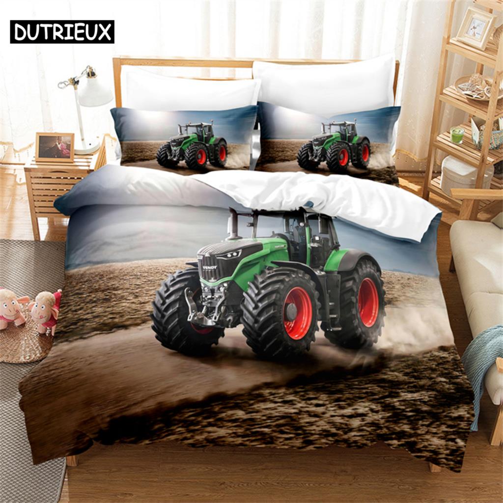 Comforter 3D Digital Printing Fashion Design Car & Racing Car Bedding Set Queen Size