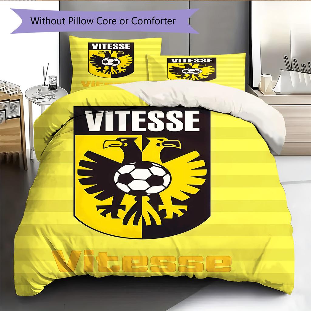 SBV Vitesse Pattern Bedding Quilt Set Quilt Cover Pillowcase Home Decoration Birthday Gift (1 * Duvet Cover + 2 * Pillowcase, Without Core)