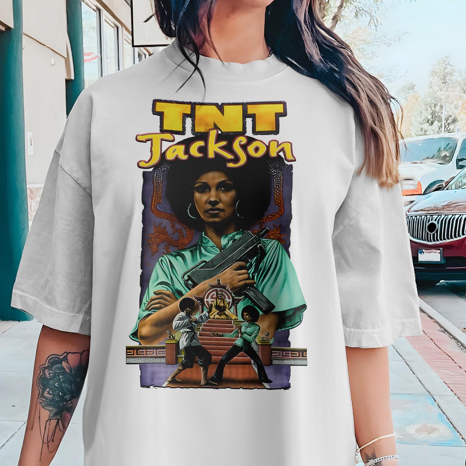 TNT Jackson V7 Movie Poster Classic Movie Unisex T-Shirt all sizes S-5XL S
