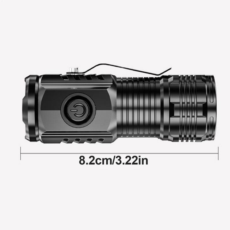 Multi-functional Small Flashlights Three Eyes Little Monsteres Super Bright Mini Portable Long-Range Powerful Flash Lights