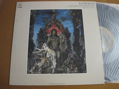 LP Record R.STRAUSS, NEW YORK PHILHARMONIC ;  - Also Sprach Zarathustra, Op.30 FCCA530 CBS SONY 1980 Japan Classical Used