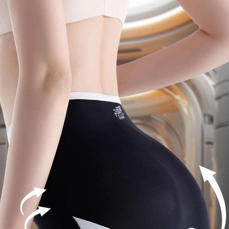 Tummy-tucking Shaping Panties Underwear Breathable Hip-lifting Invisible Shaping High-waisted Trousers for Women