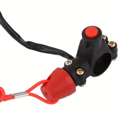 Motorrad ATV Leine Lanyard Notfall Kill Stop Motor Schalter Push Button Für Suzuki KTM Für Yamaha Für Kawasaki Universal Par