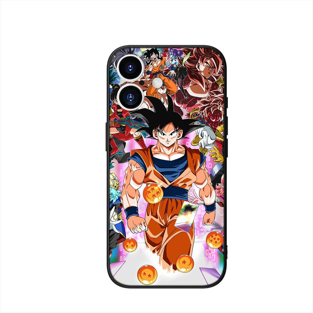 Phone Cover for Xiaomi Redmi Note 14 12 13 ProPlus A3 Pro Plus 12C 13C 14C 5G Case Dragon Gokus Ball Android 18 Casing