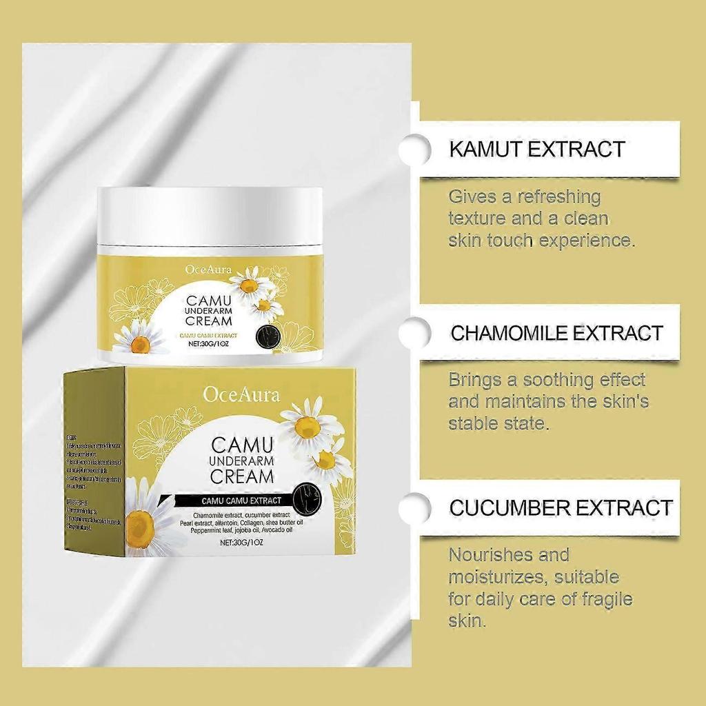 OceAura Körperpflege Deo-Creme Tägliche Sanfte Verbesserung des Achselgeruchs Langanhaltende Frische Deo-Creme