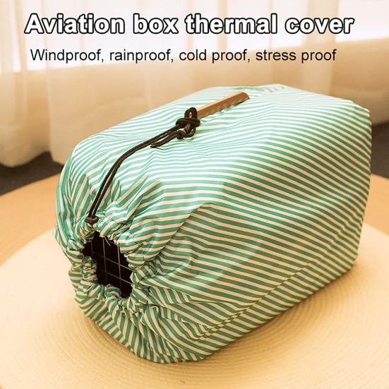 Větruodolný potah na přepravku pro kočky, ochranný potah z oxfordské látky pro klece pro domácí mazlíčky, vodotěsné uzavírání na stahovací šňůrku, potah na klec pro štěně na cestování, doma, kempování