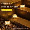 Waterproof Solar Outdoor Villa Courtyard Lamp: Ice Brick Design for Gardens and Balconies