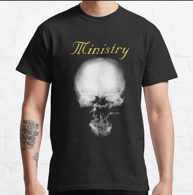 Ministry Członek klasycznego zespołu Prezent Dla Fanów T-shirt rozmiar S-4XL