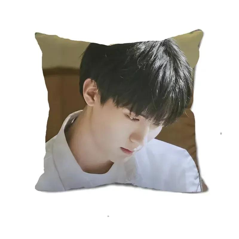 Zhou Yiran Zhuang Dafei HD Poster Double-sided Printed Pillowcase TV You Are Desire Drama Stills Home Car Decor Cushion Cover
