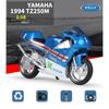 Welly 1/18 1994 Yamaha TZ250M Alloy Off Road Motorcycle Model Diecast Metal Static Collection Children Toy Car Wehicles Gifts