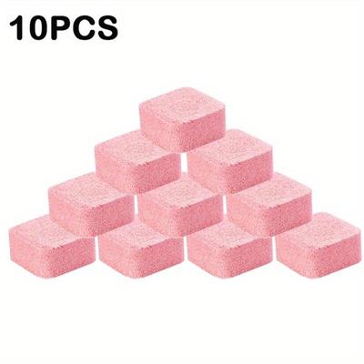 10pcs Toilet Cleaning Tablets, Toilet Bowl Cleaner, Foaming Deep Cleaning Deodorizer for Toilets
