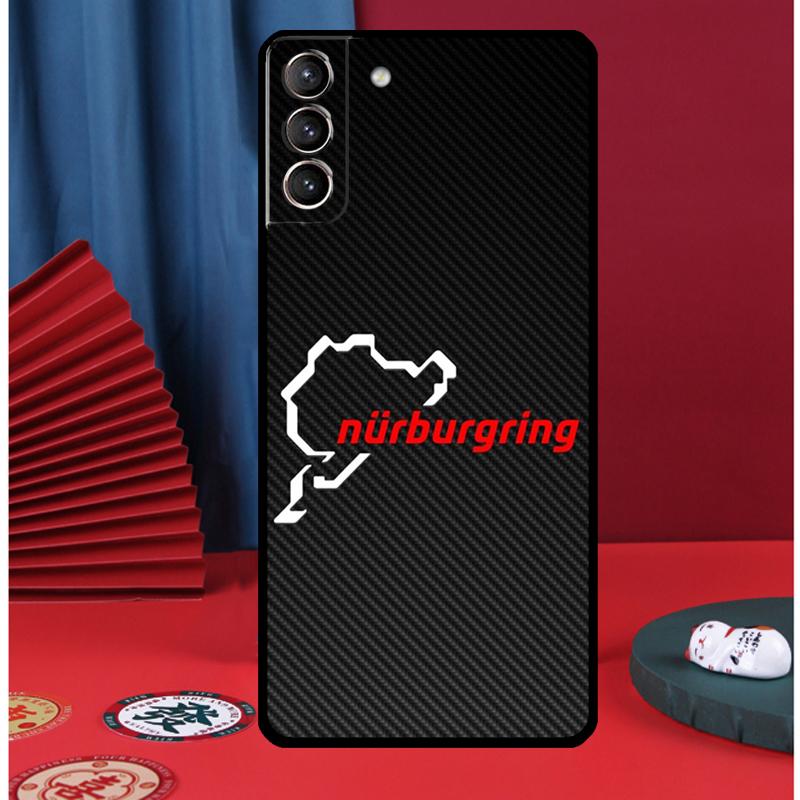Cover per Telefono Motor Sport Nürburgring per Samsung Galaxy S25 Ultra S9 S10 S20 S21 S22 Plus S23 FE S24 Ultra Cover Posteriore
