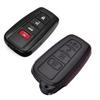 4D Leather Key Case for Toyota Camry, RAV4, Highlander, and Avalon