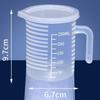 ZISIZ Multi-Purpose Plastic Graduated Measuring Cup