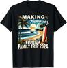 Erinnerungen schaffen Florida Familienreise 2024 Sommerurlaub Geschenk Unisex T-Shirt
