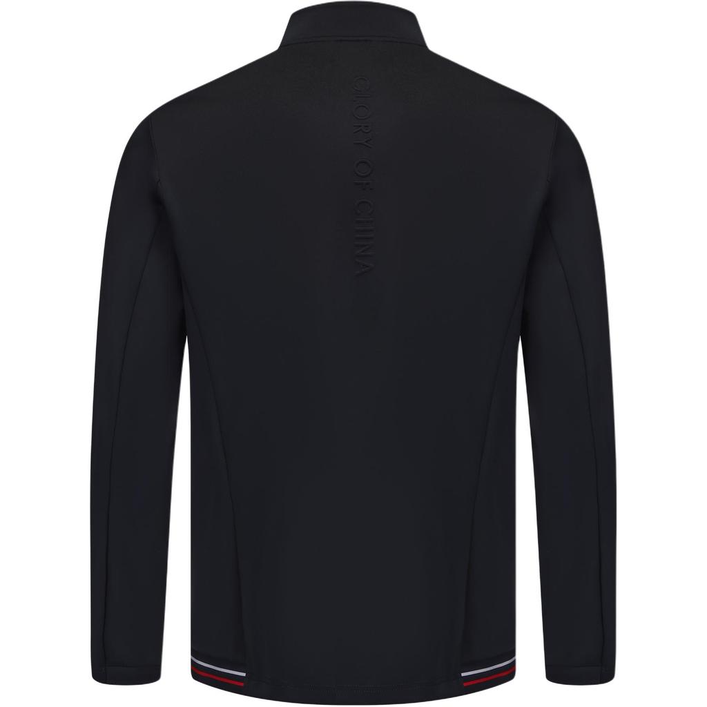 Li Ning Glory Sports Casual Simple Solid Color Stand Collar Jacket Men Jacket Deep-Dark-Blue AWDV285-1