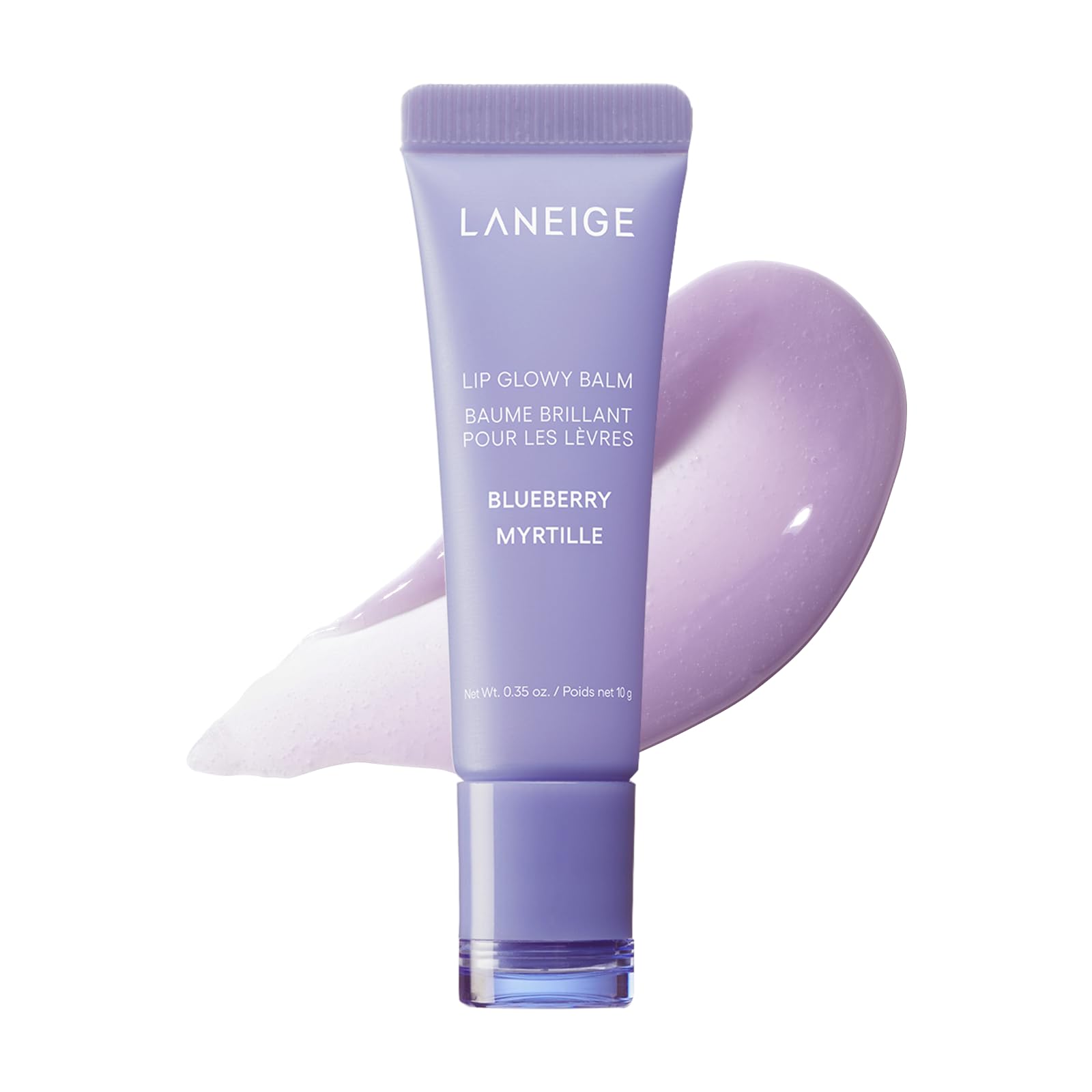 J-Subculture beauty products Laneige Lip Glowy Balm [Alle 5 Soorten] 10g - Koreaanse Lippenbalsem, Lipmasker, Lipcrème, Hydraterende Lipverzorging Blueberry