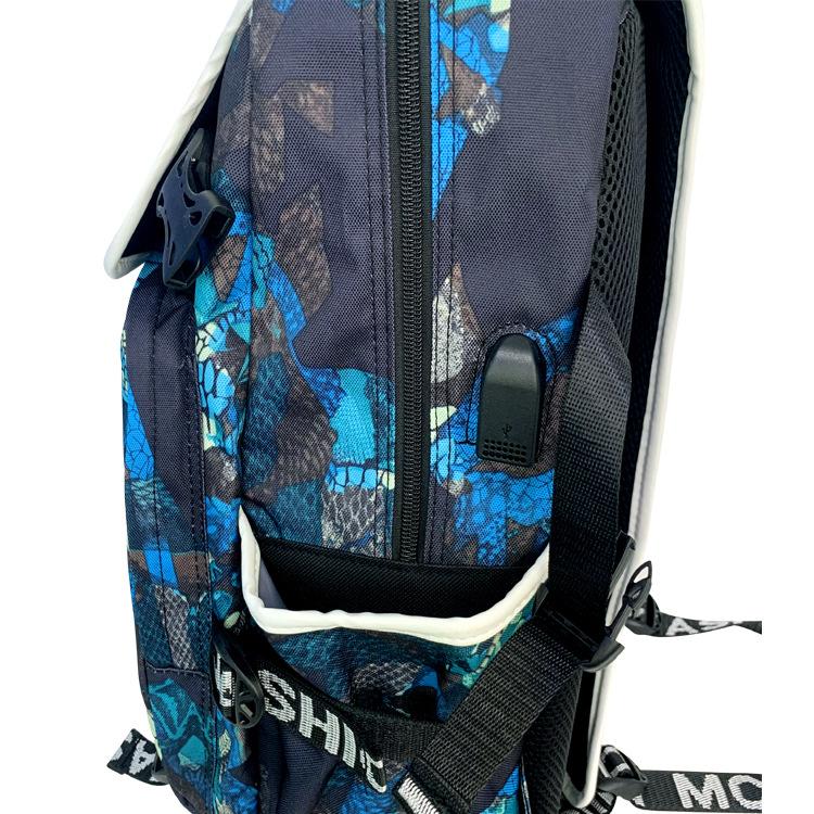 Stranger things Student backpack USB charging backpack