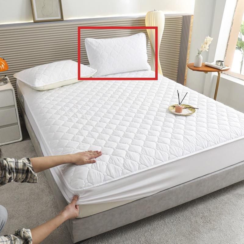 

2025 Новий Водонепроникний Потовщений Захисник Матраца Регульовані Простирадла Покривала для Ліжка Антибактеріальна Накладка для Ліжка 150x200 160x200 180x200 Pillowcase1pc 46*72CM